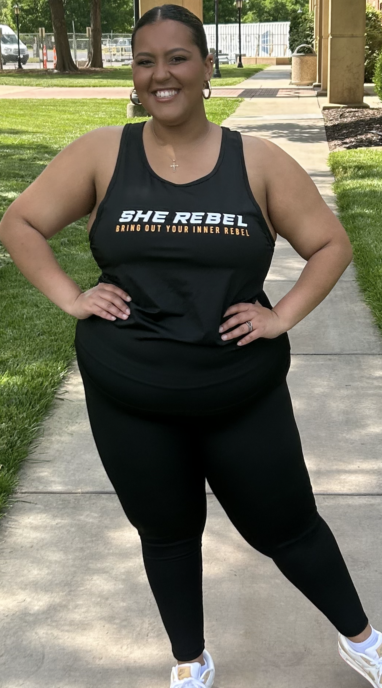She Rebel Quick Dry Tank Top | Size Inclusive